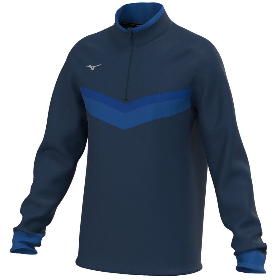 Mizuno Mizuno V Stripe 1/4Zip Navy